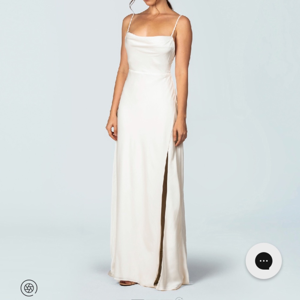 Fame and Partner's Strappy Drapped Gown